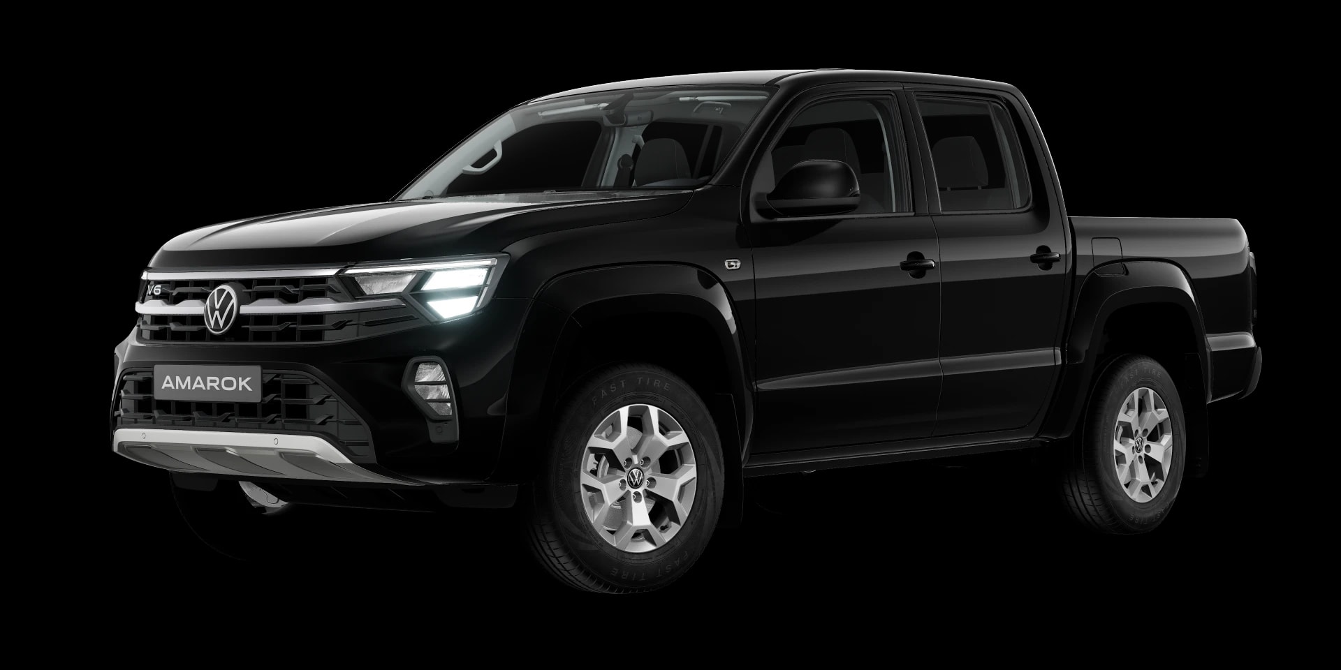 Volkswagen Amarok Comfortline na cor Preto Mystic