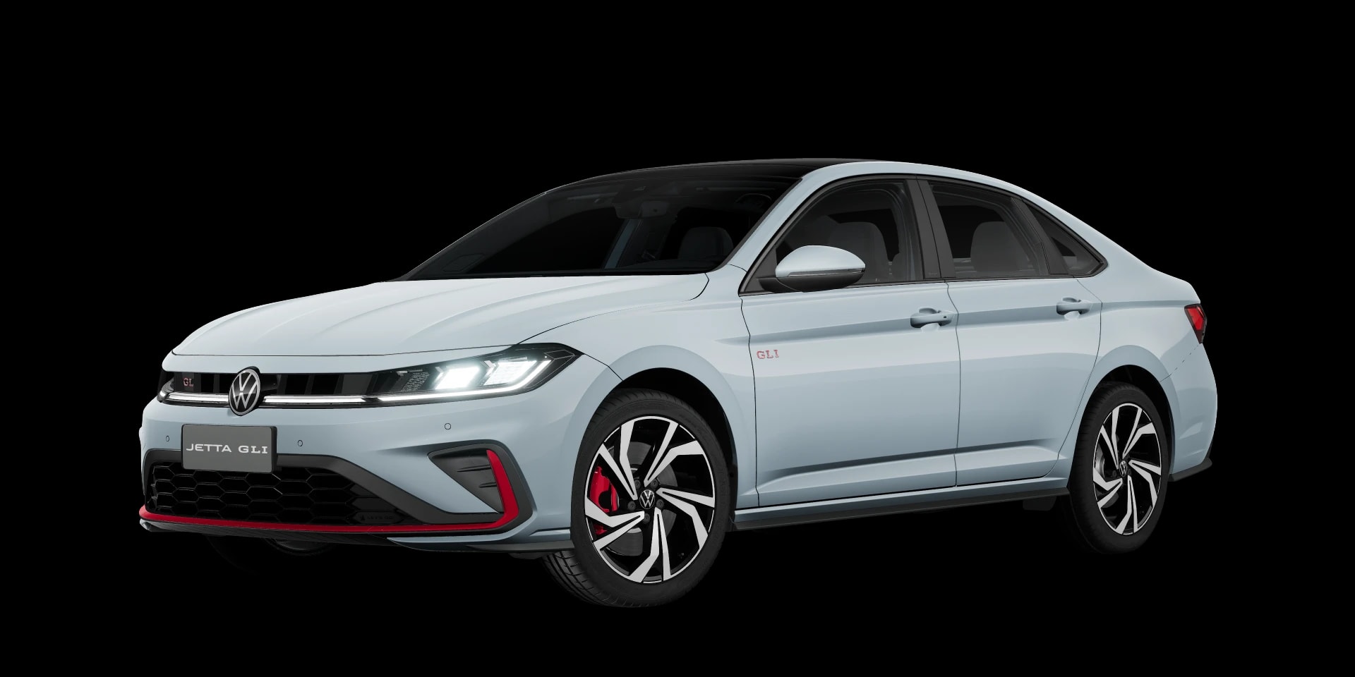 Volkswagen Jetta GLI na cor Cinza Glacial
